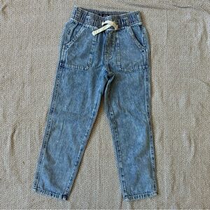 🌟3/$20🌟 Gap Kids Easy Pull On Denim Pants w/ Drawstring Medium (8-10)